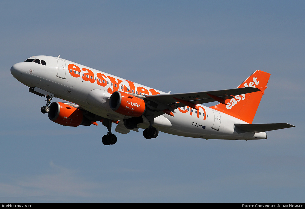 Aircraft Photo of G-EZIP | Airbus A319-111 | EasyJet | AirHistory.net #365752