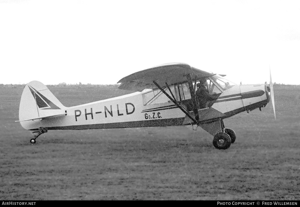 Aircraft Photo of PH-NLD | Piper PA-18-150 Super Cub | GOZC - Gooise Zweefvliegclub | AirHistory.net #365774