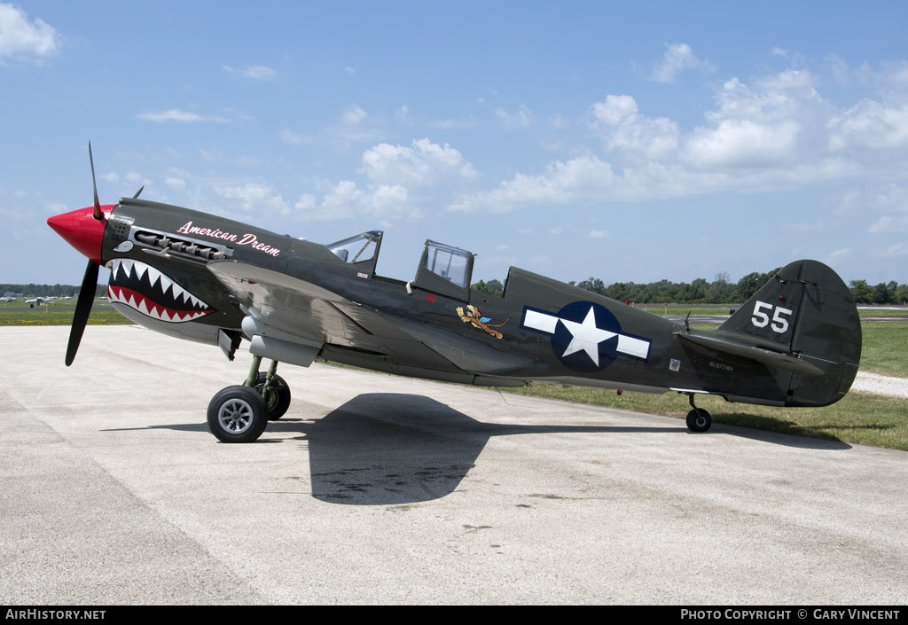 Aircraft Photo of N977WH | Curtiss P-40N Kittyhawk | USA - Air Force | AirHistory.net #365781