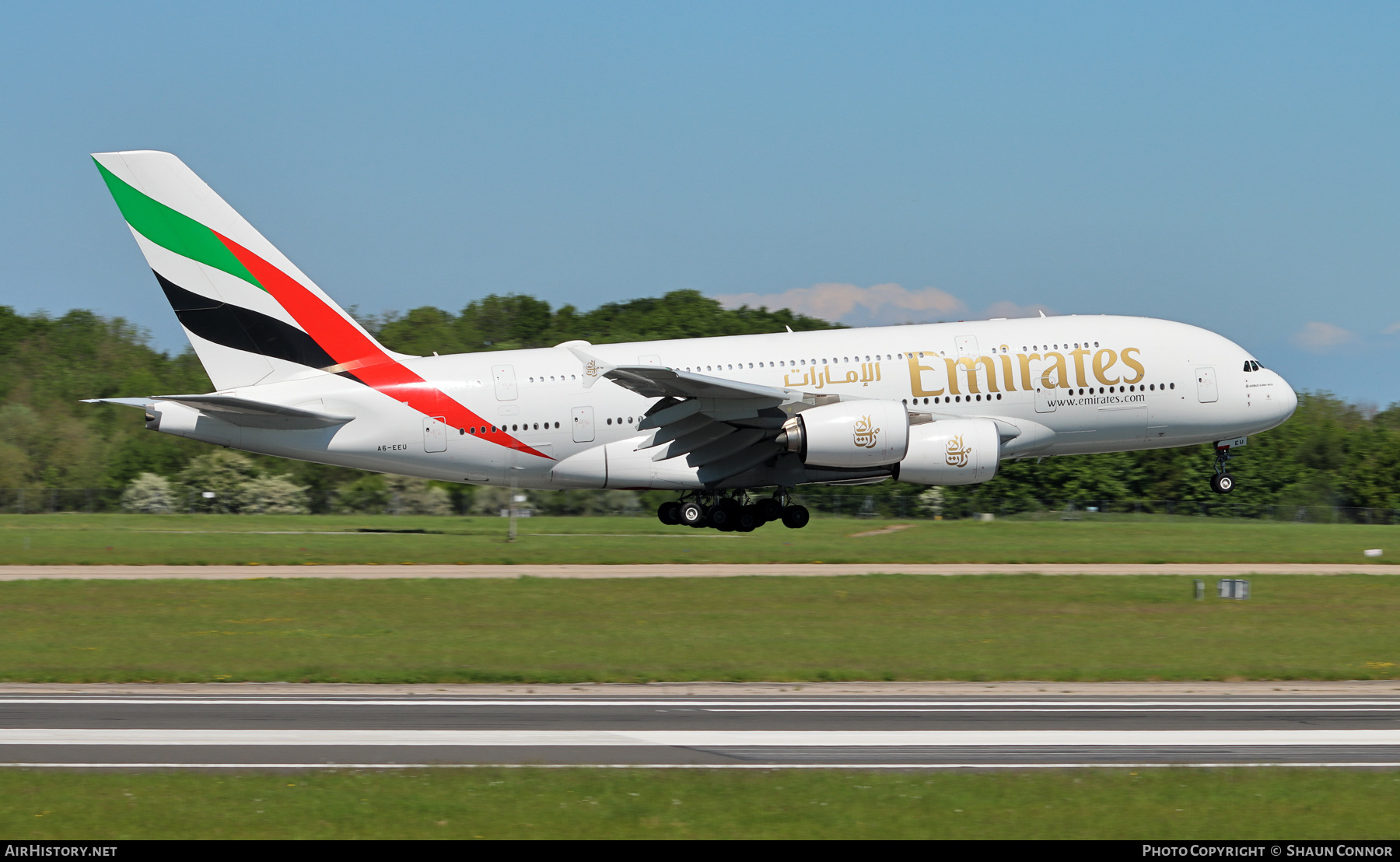 Aircraft Photo of A6-EEU | Airbus A380-861 | Emirates | AirHistory.net #365800