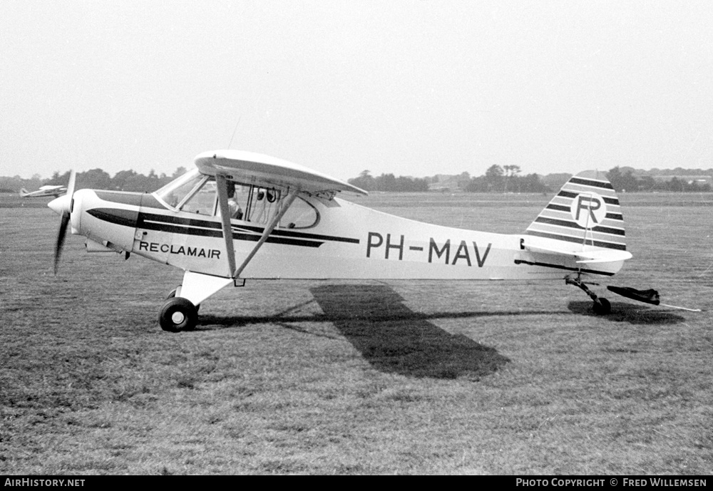 Aircraft Photo of PH-MAV | Piper PA-18-150 Super Cub | Reclamair | AirHistory.net #365803