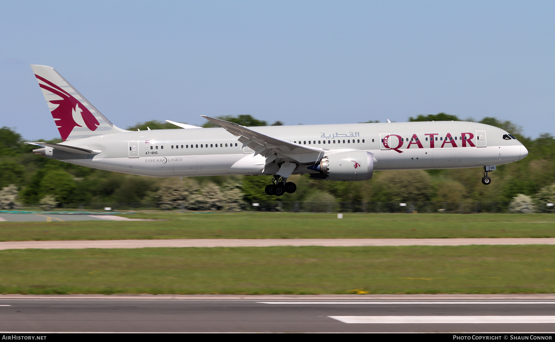 Aircraft Photo of A7-BHG | Boeing 787-9 Dreamliner | Qatar Airways | AirHistory.net #365804