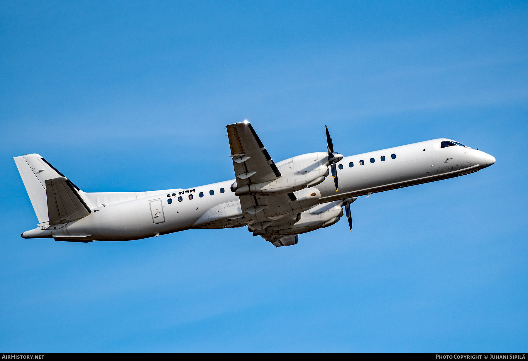 Aircraft Photo of ES-NSH | Saab 2000 | AirHistory.net #365807