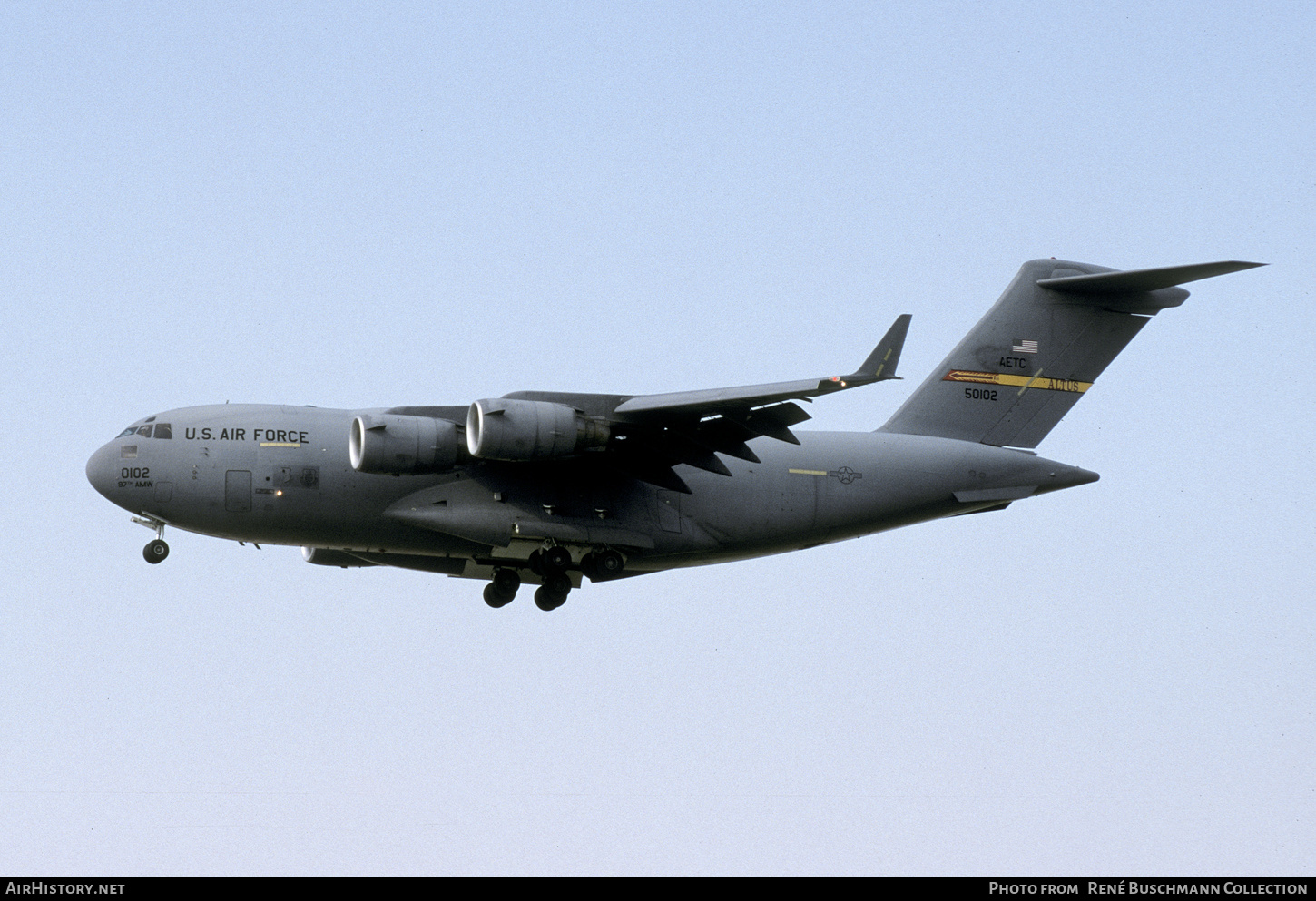 Aircraft Photo of 95-0102 / 50102 | McDonnell Douglas C-17A Globemaster III | USA - Air Force | AirHistory.net #365810