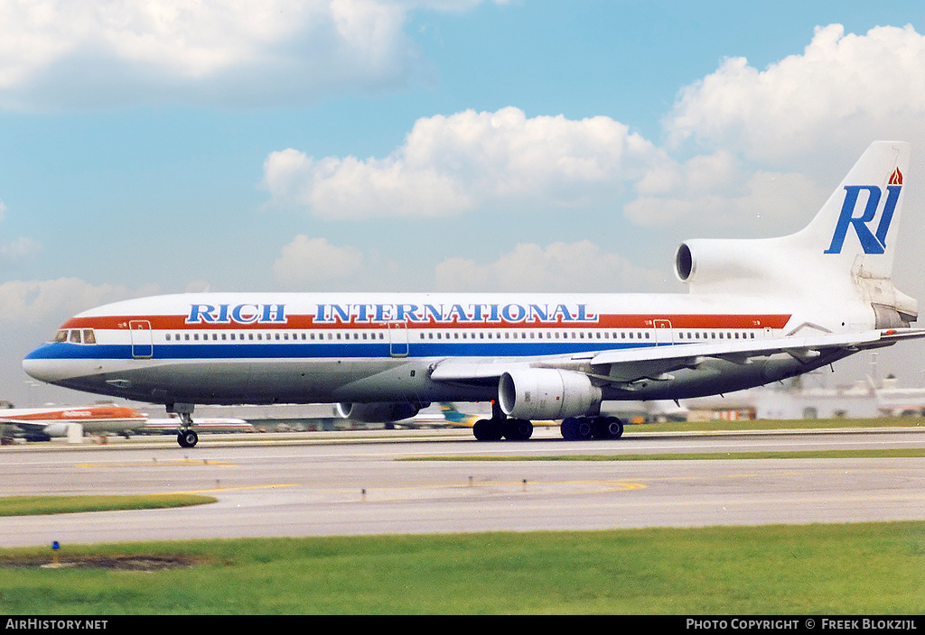 Aircraft Photo of N313EA | Lockheed L-1011-385-1 TriStar 1 | Rich International Airways | AirHistory.net #365817