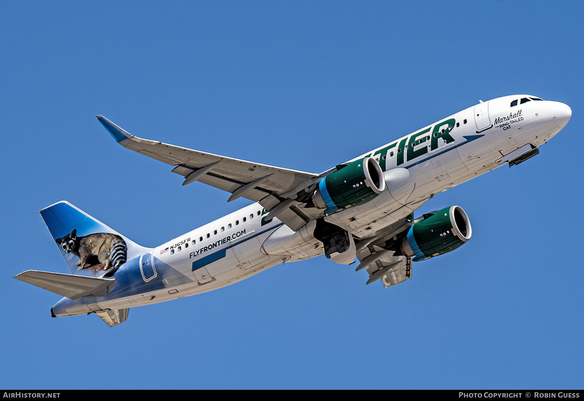 Aircraft Photo of N365FR | Airbus A320-251N | Frontier Airlines | AirHistory.net #365822