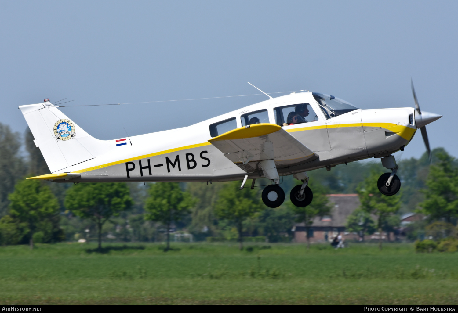 Aircraft Photo of PH-MBS | Beech C23 Sundowner 180 | AirHistory.net #365831