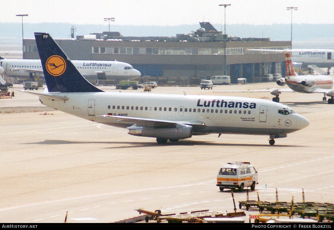 Aircraft Photo of D-ABFF | Boeing 737-230/Adv | Lufthansa | AirHistory.net #365834