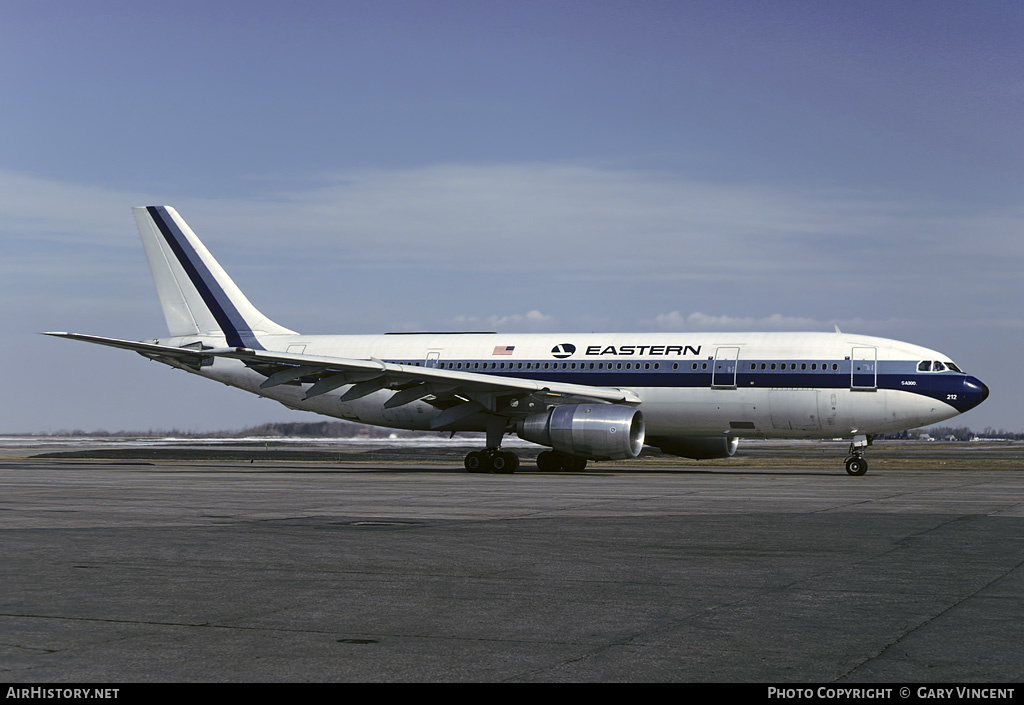 Aircraft Photo of N212EA | Airbus A300B4-103 | Eastern Air Lines | AirHistory.net #365837