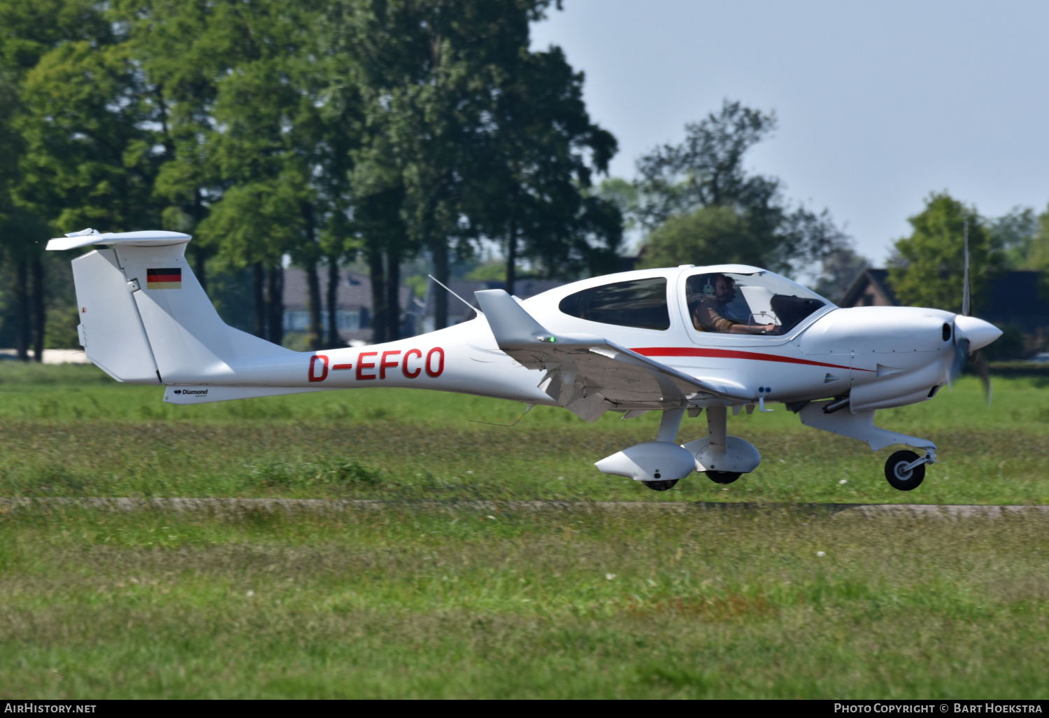 Aircraft Photo of D-EFCO | Diamond DA40 NG Diamond Star | AirHistory.net #365841