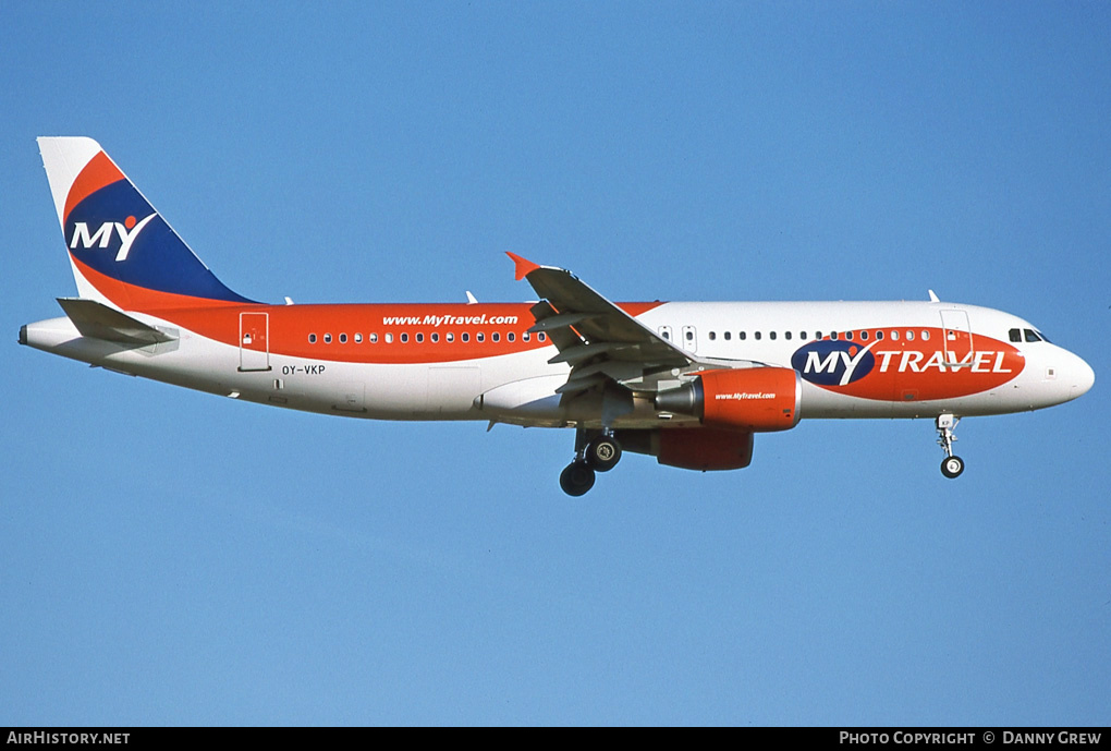 Aircraft Photo of OY-VKP | Airbus A320-214 | MyTravel Airways | AirHistory.net #365844