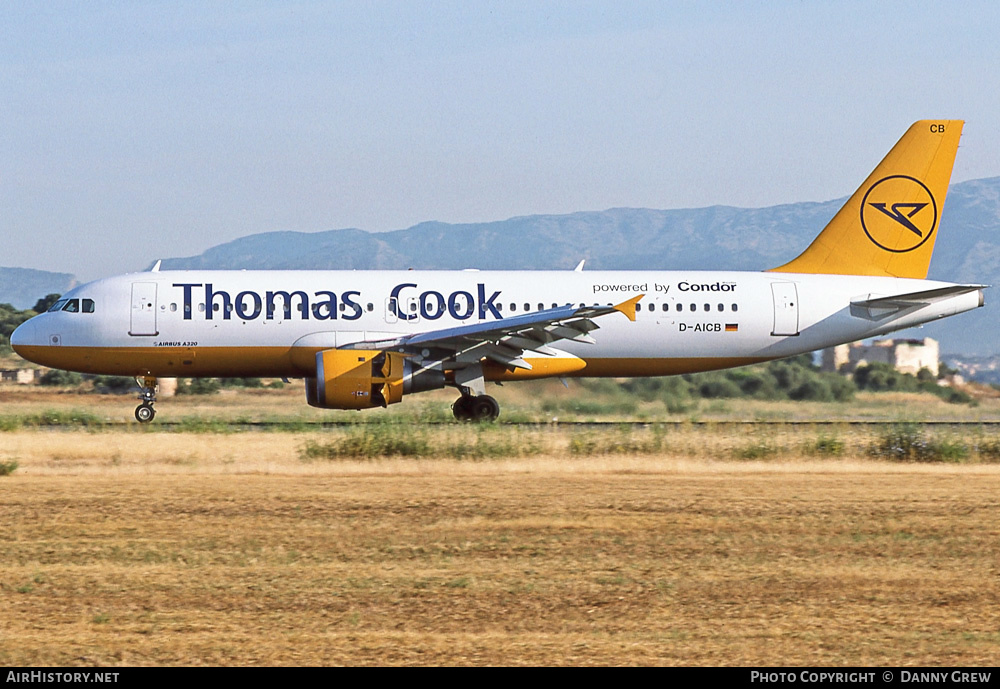 Aircraft Photo of D-AICB | Airbus A320-212 | Thomas Cook Airlines | AirHistory.net #365850