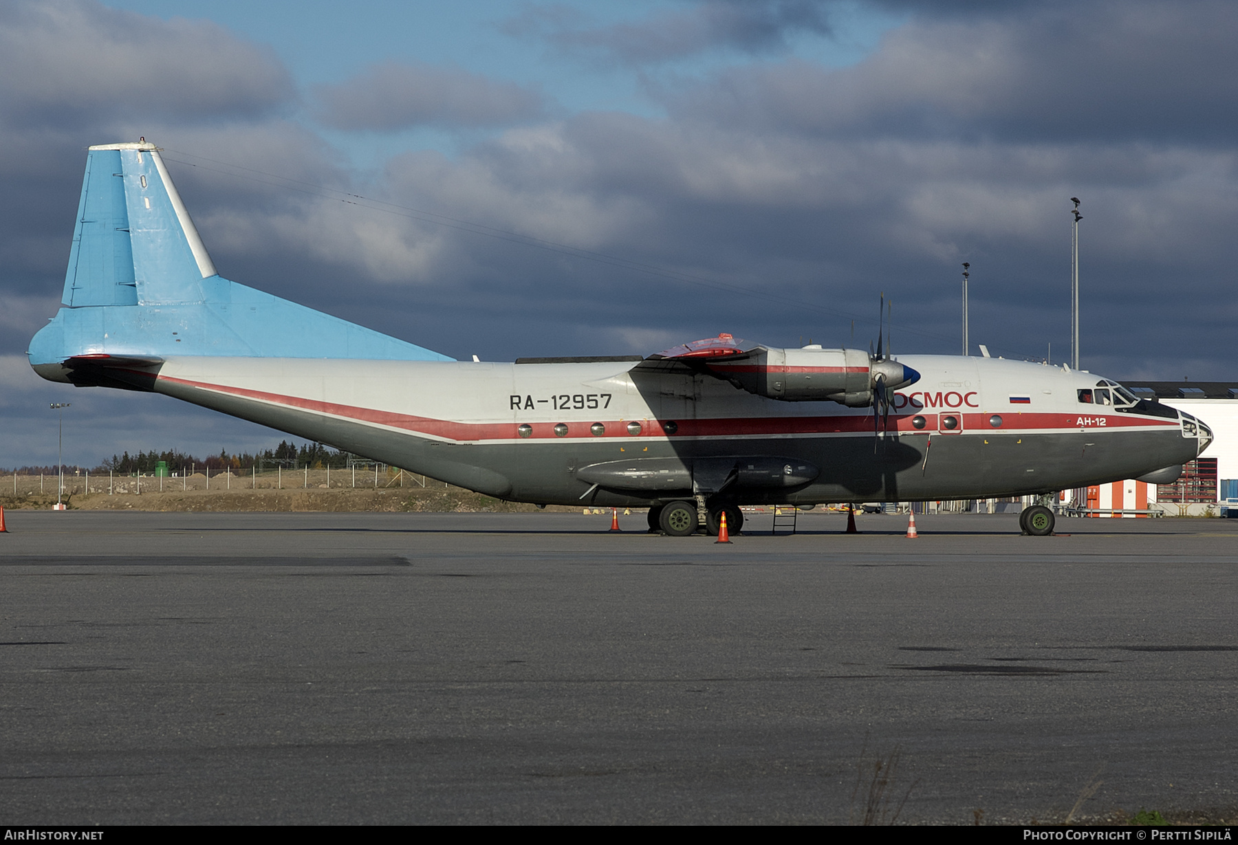 Aircraft Photo of RA-12957 | Antonov An-12BP | Kosmos Airlines | AirHistory.net #365853