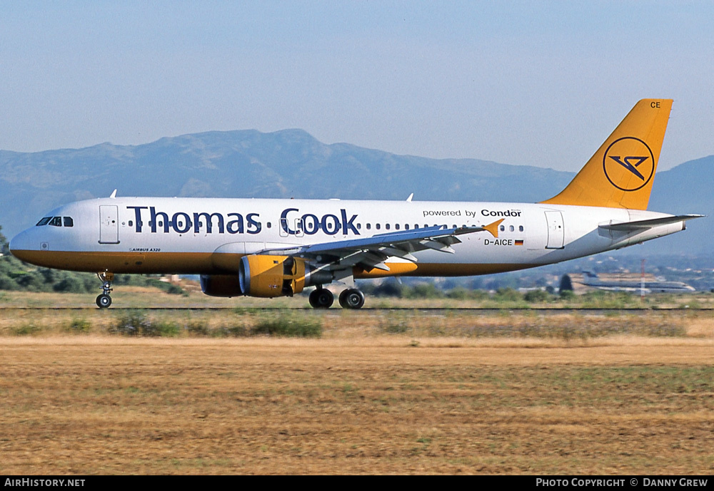 Aircraft Photo of D-AICE | Airbus A320-212 | Thomas Cook Airlines | AirHistory.net #365865