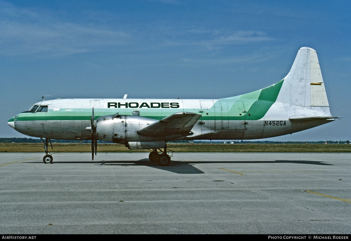 Aircraft Photo of N452GA | Convair T-29B | Rhoades Aviation | AirHistory.net #365869