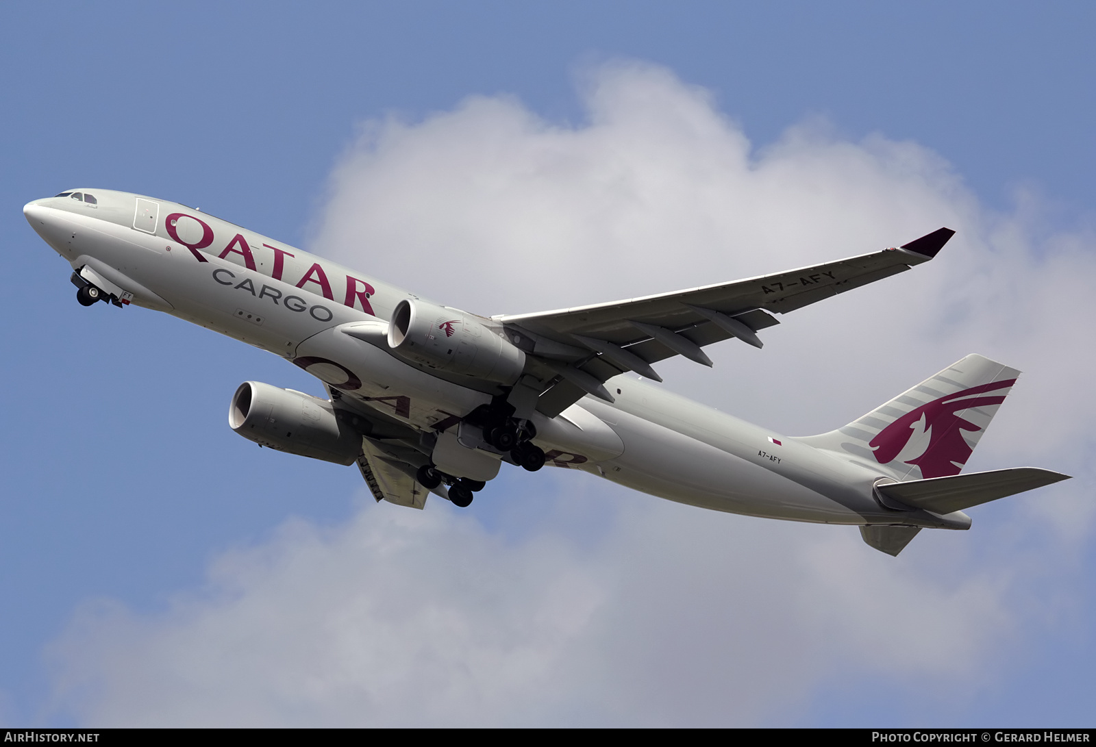 Aircraft Photo of A7-AFY | Airbus A330-243F | Qatar Airways Cargo | AirHistory.net #365899