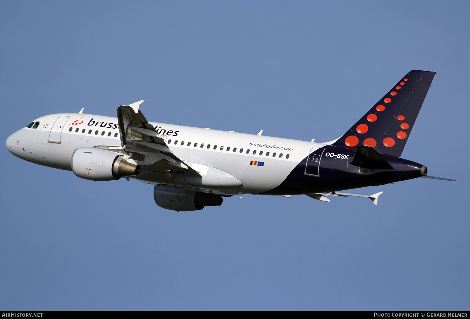 Aircraft Photo of OO-SSK | Airbus A319-112 | Brussels Airlines | AirHistory.net #365924