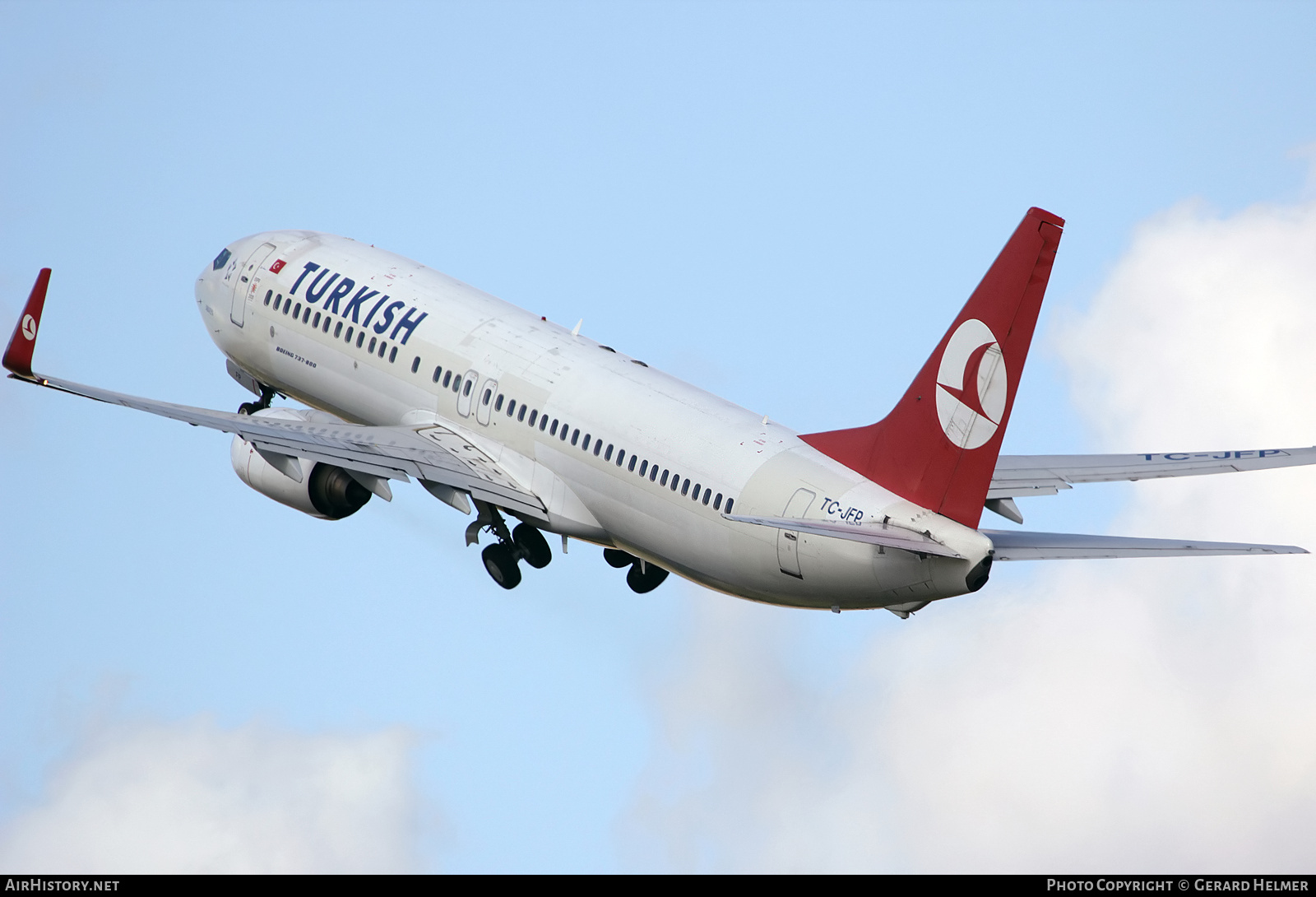 Aircraft Photo of TC-JFP | Boeing 737-8F2 | Turkish Airlines | AirHistory.net #365925