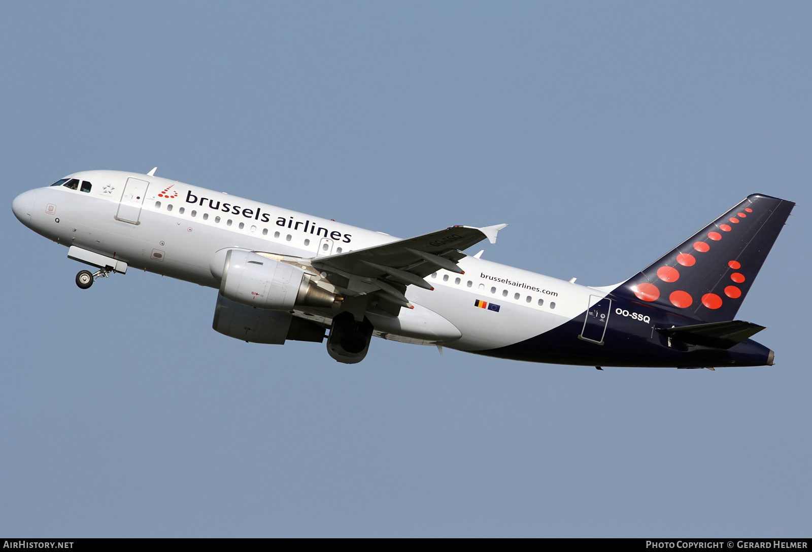 Aircraft Photo of OO-SSQ | Airbus A319-112 | Brussels Airlines | AirHistory.net #365937