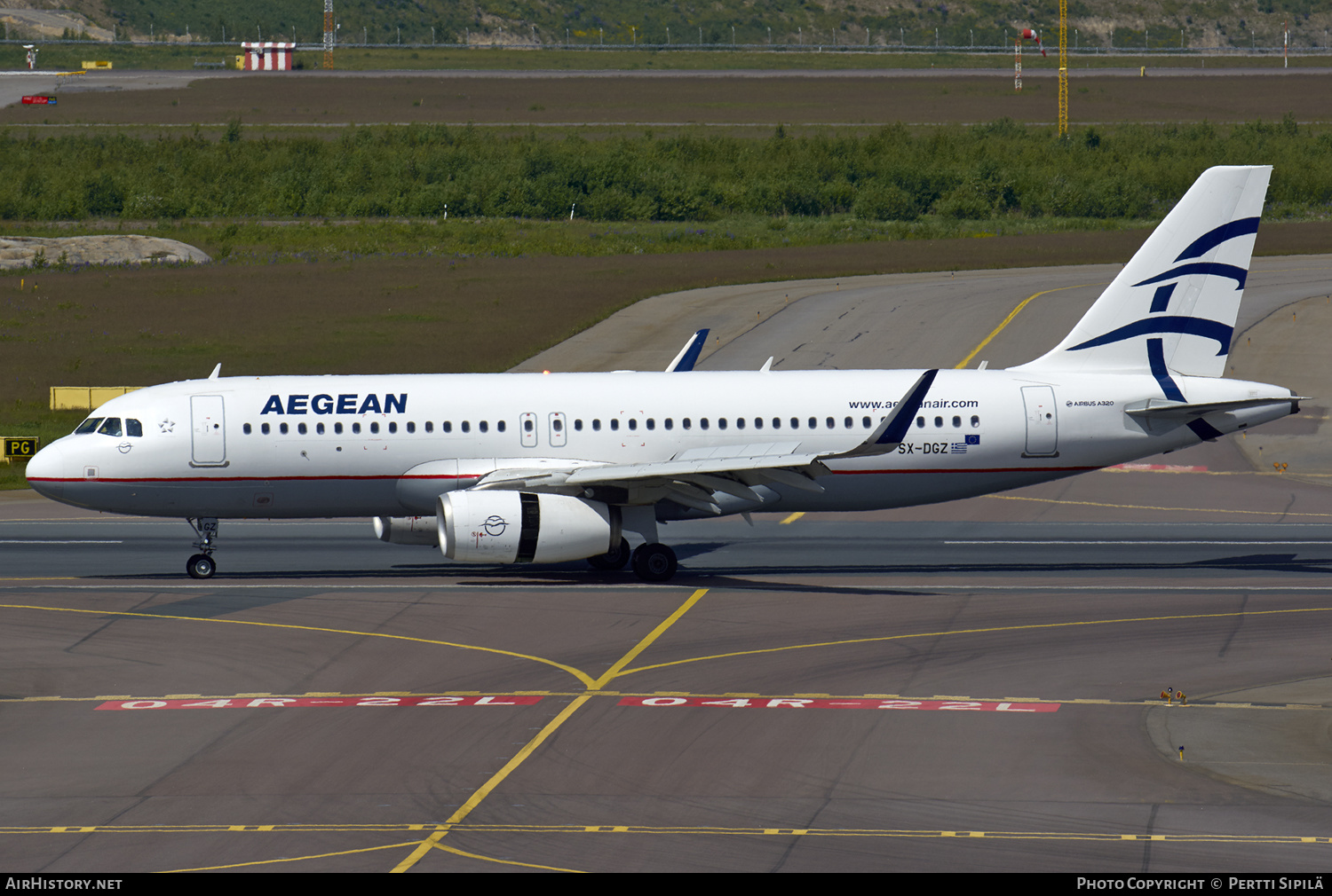 Aircraft Photo of SX-DGZ | Airbus A320-232 | Aegean Airlines | AirHistory.net #365954