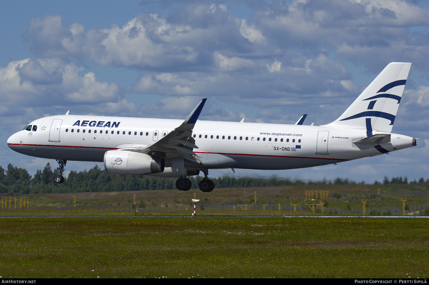 Aircraft Photo of SX-DND | Airbus A320-232 | Aegean Airlines | AirHistory.net #365958