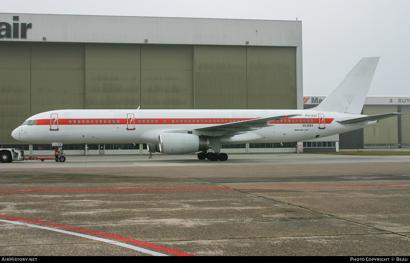 Aircraft Photo of PH-AHI / 4X-EBY | Boeing 757-27B | Martinair | AirHistory.net #365960