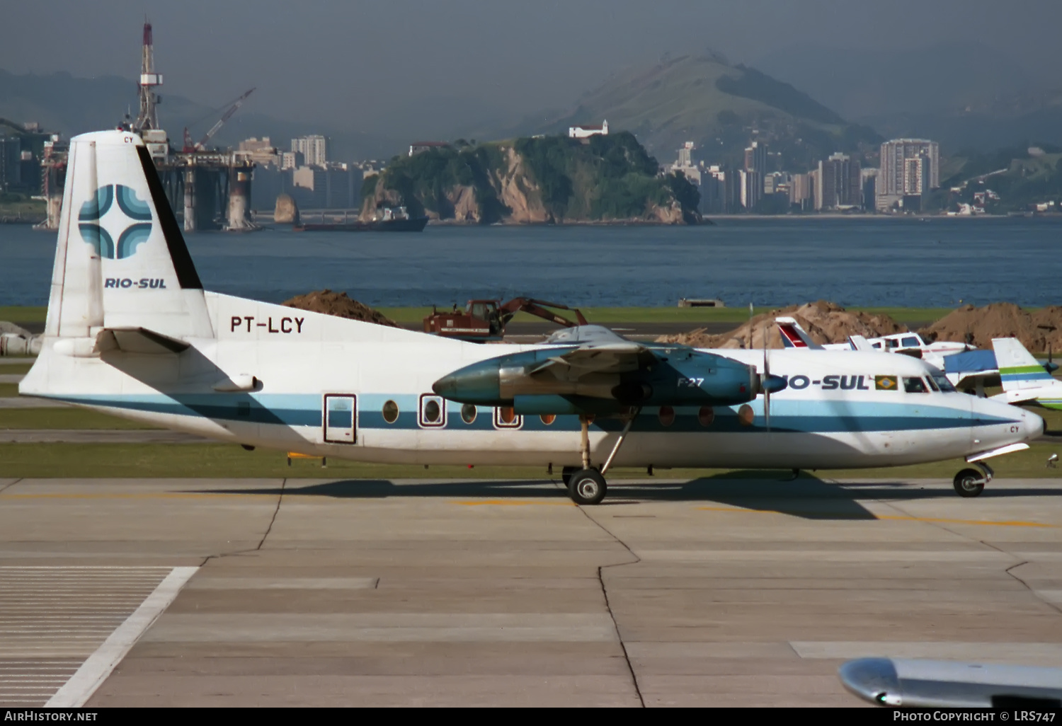 Aircraft Photo of PT-LCY | Fokker F27-200 Friendship | Rio-Sul | AirHistory.net #365962