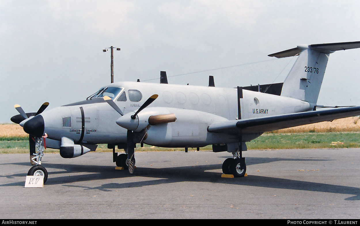 Aircraft Photo of 80-23376 | Beech RC-12D Huron (A200CT) | USA - Army | AirHistory.net #365974