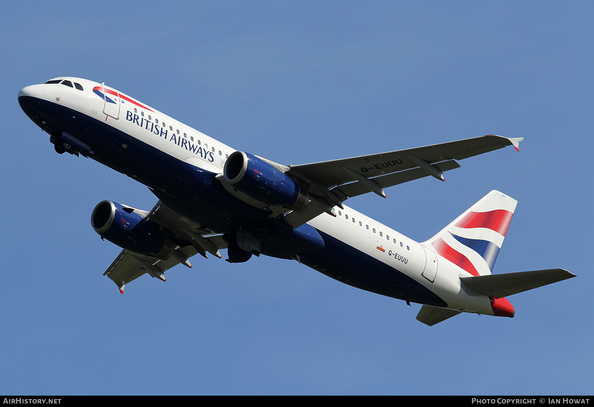 Aircraft Photo of G-EUUU | Airbus A320-232 | British Airways | AirHistory.net #365977
