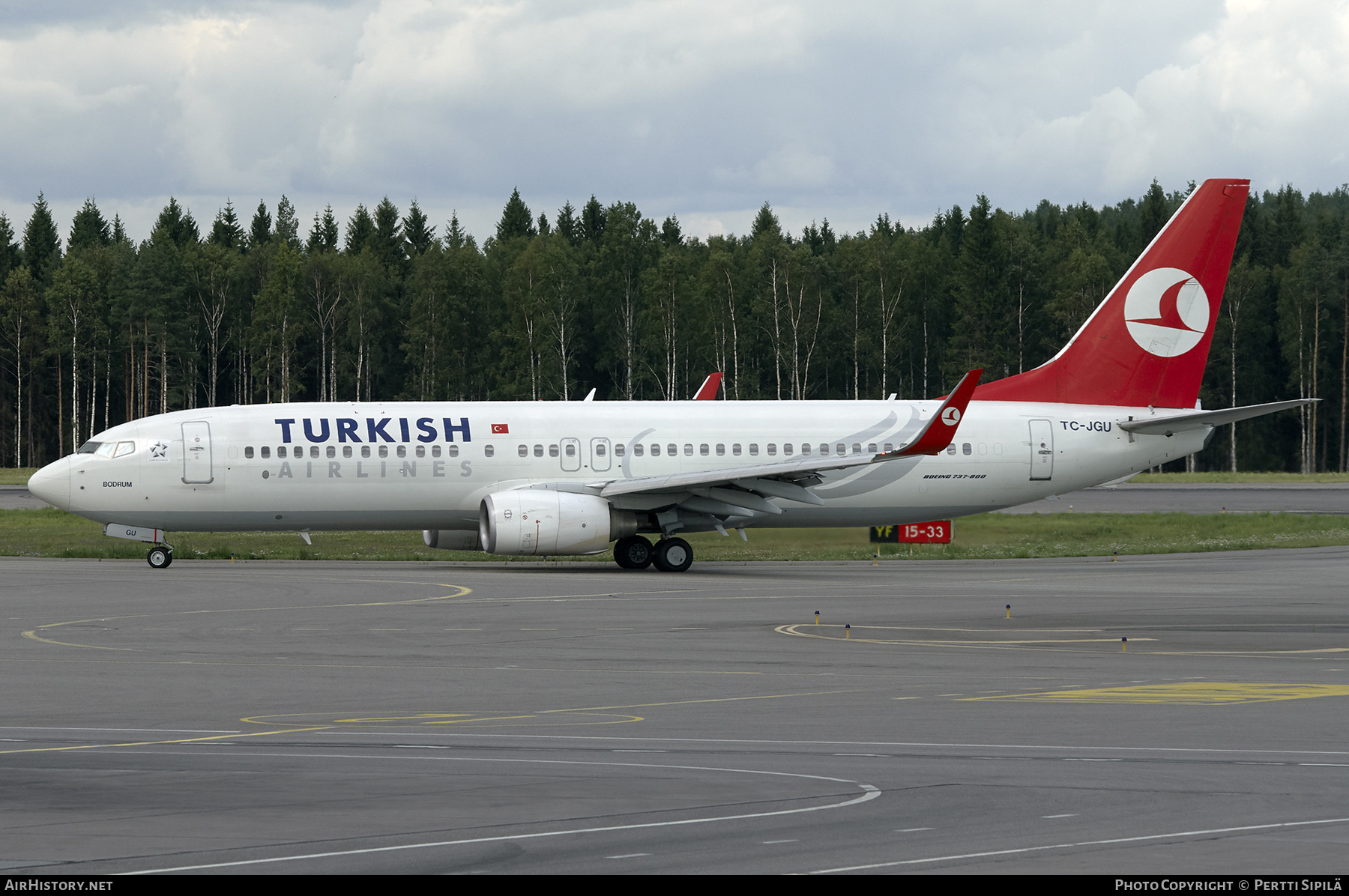 Aircraft Photo of TC-JGU | Boeing 737-8F2 | Turkish Airlines | AirHistory.net #365984