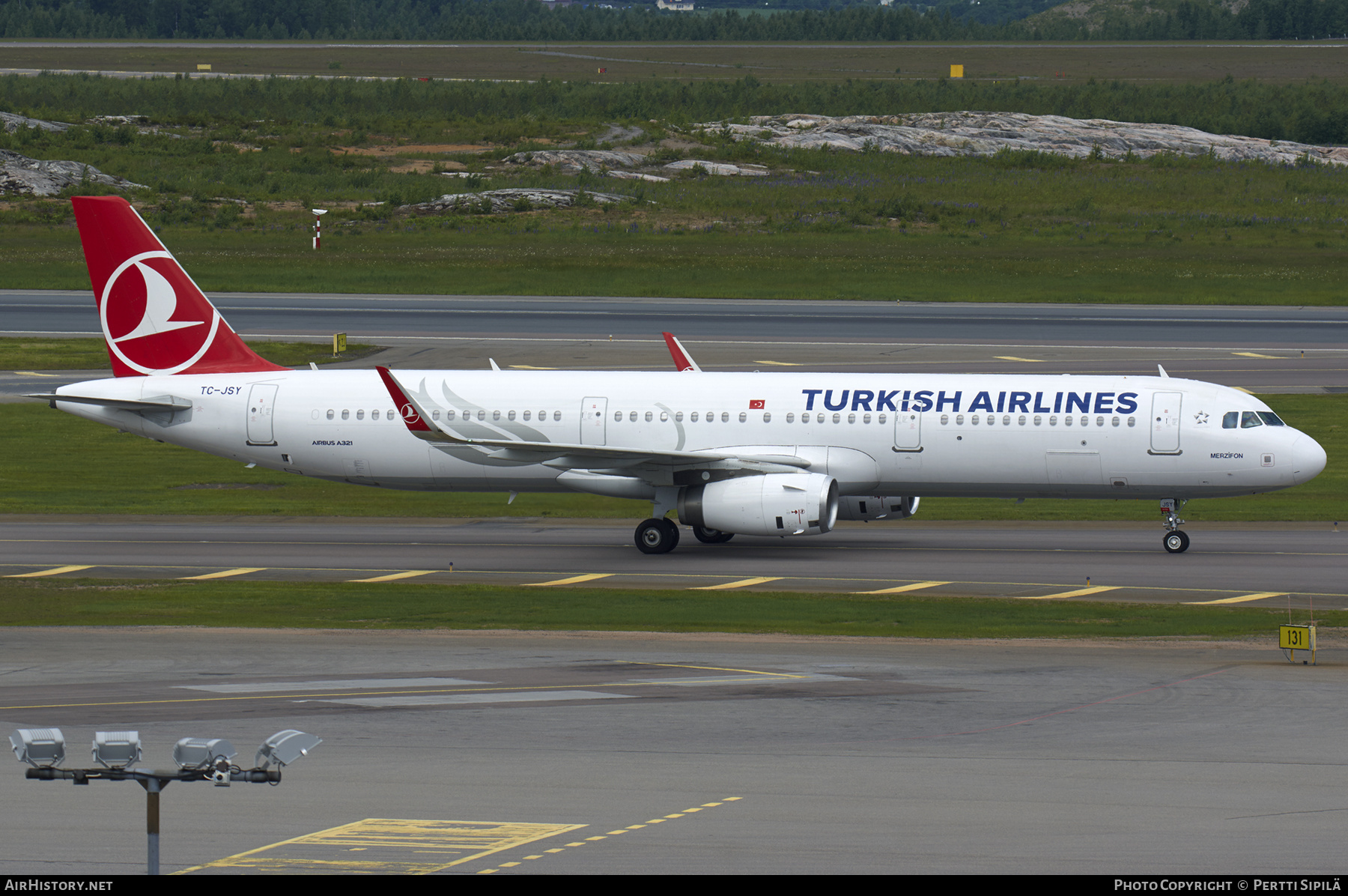 Aircraft Photo of TC-JSY | Airbus A321-231 | Turkish Airlines | AirHistory.net #365987