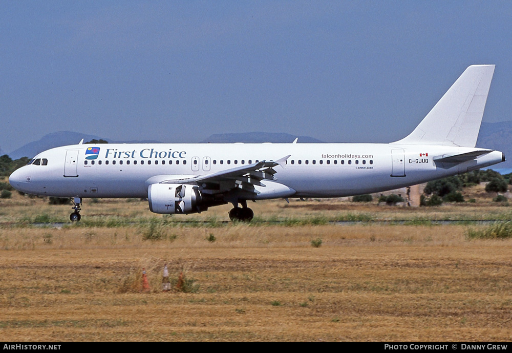 Aircraft Photo of C-GJUQ | Airbus A320-212 | First Choice Airways | AirHistory.net #365993