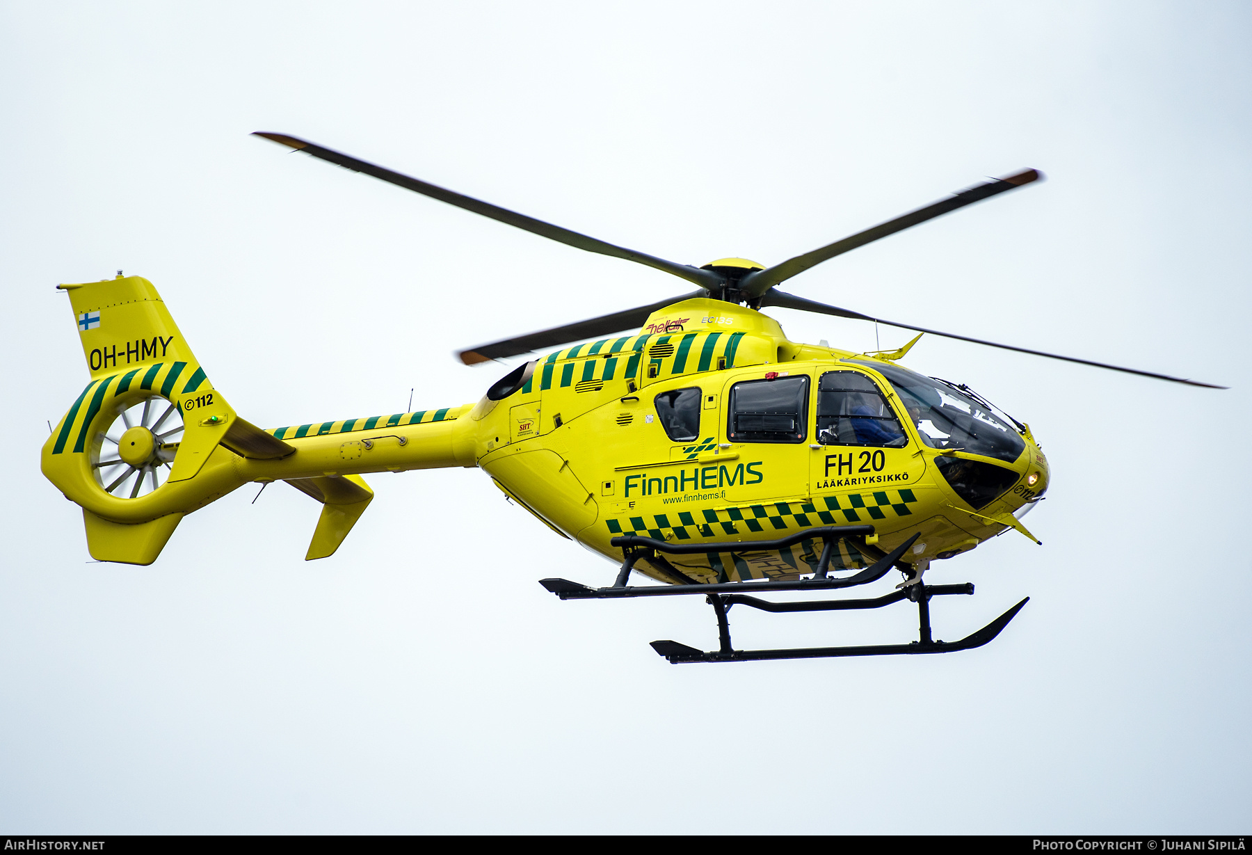 Aircraft Photo of OH-HMY | Eurocopter EC-135P-2+ | FinnHEMS | AirHistory.net #366004