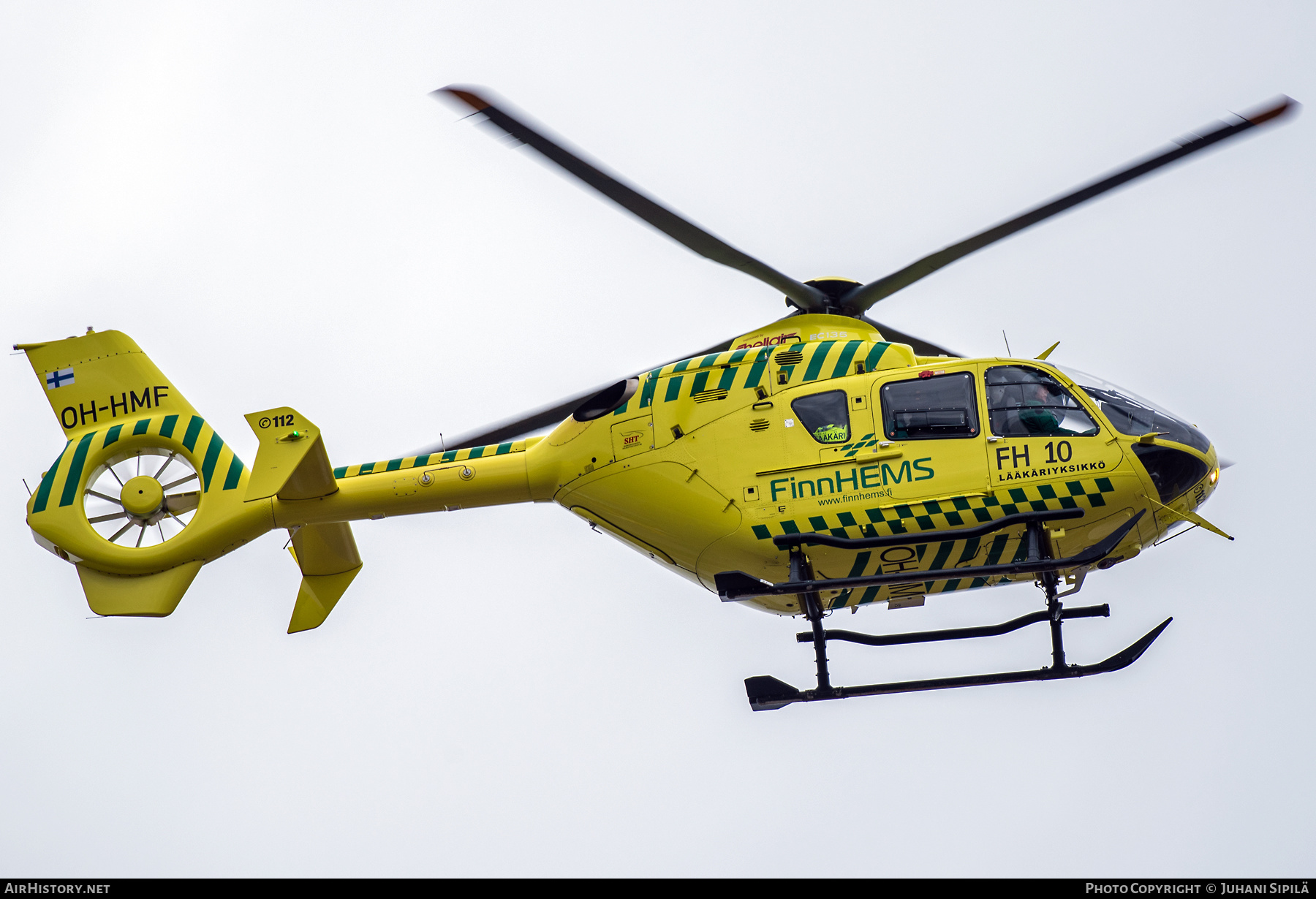 Aircraft Photo of OH-HMF | Eurocopter EC-135P-2+ | FinnHEMS | AirHistory.net #366009