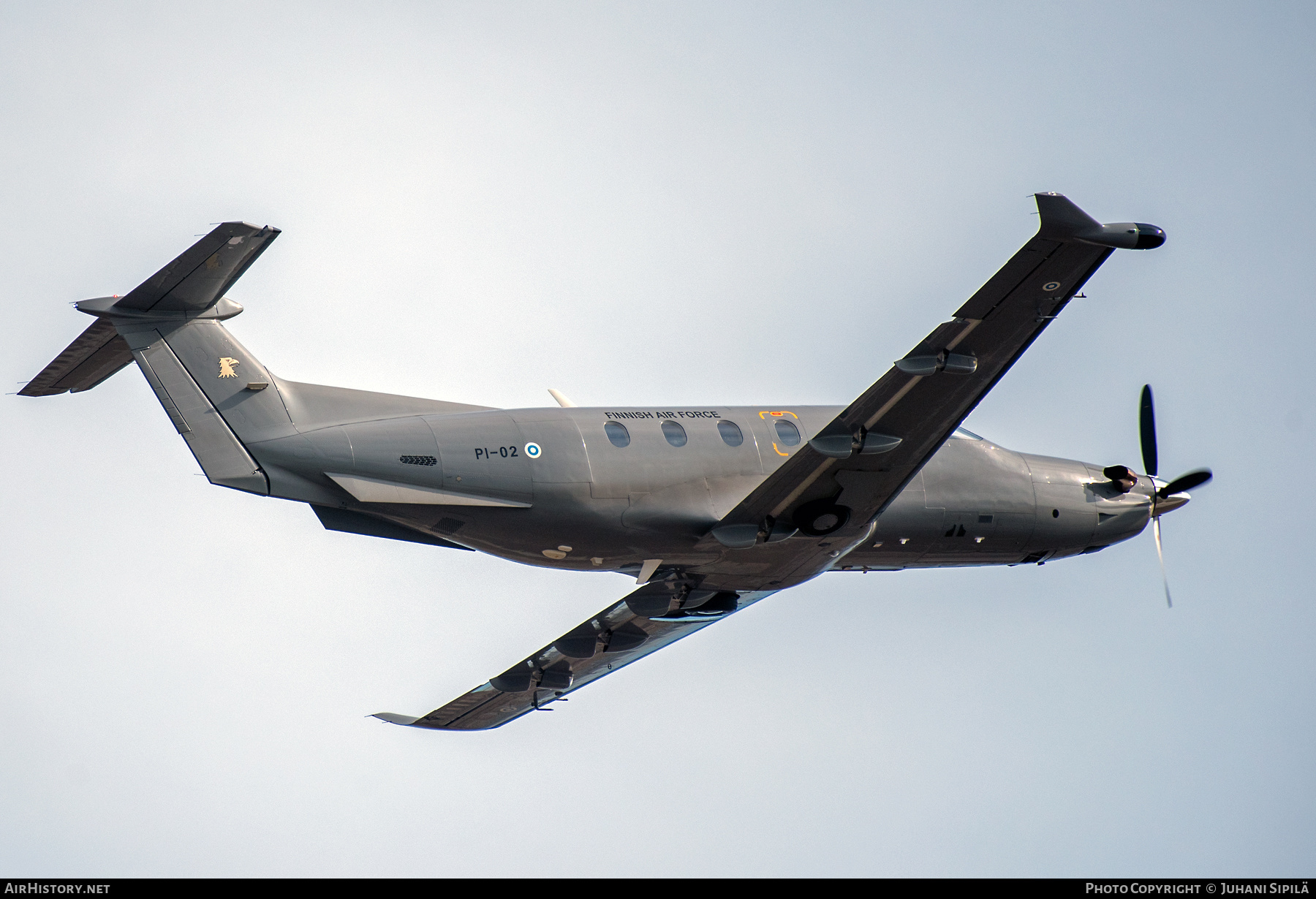 Aircraft Photo of PI-02 | Pilatus PC-12NG (PC-12/47E) | Finland - Air Force | AirHistory.net #366010