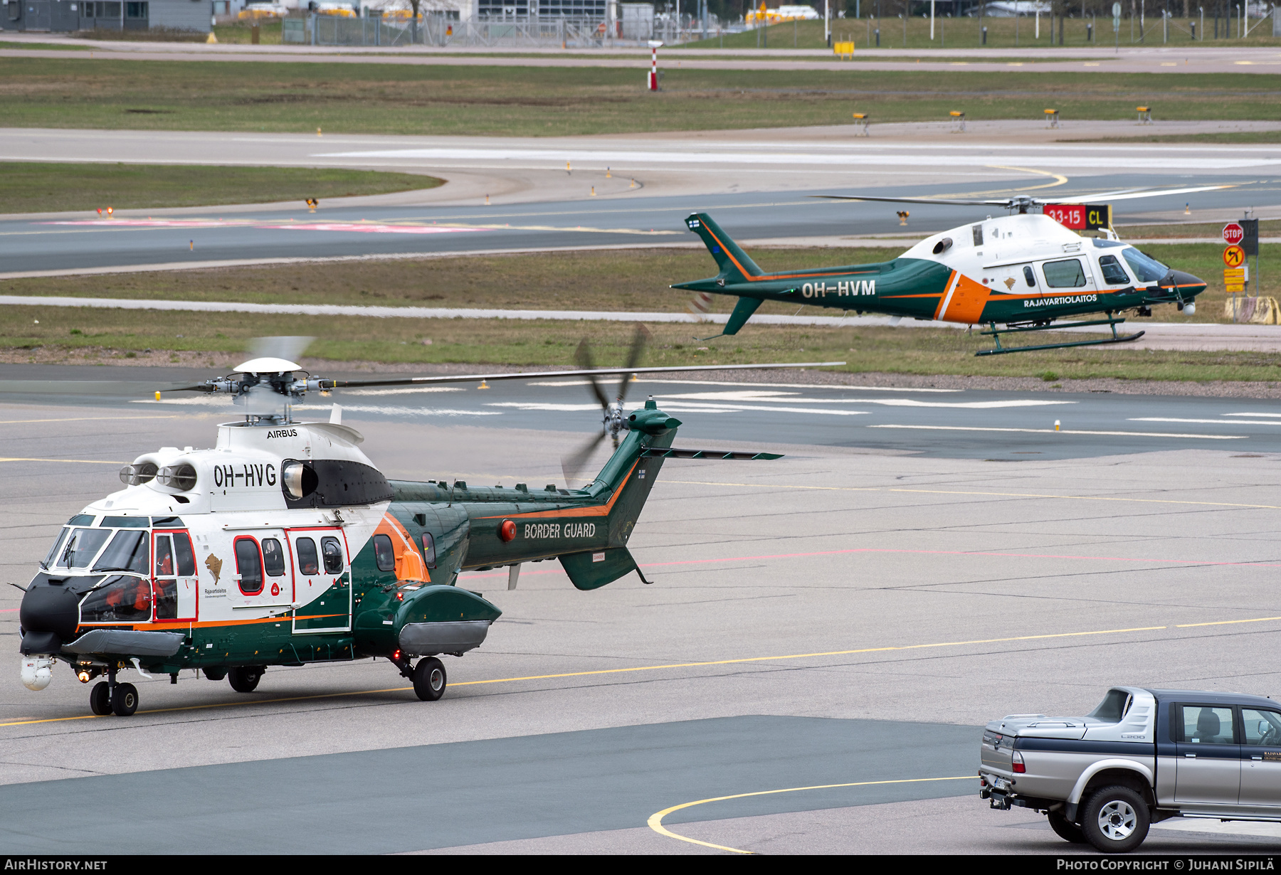 Aircraft Photo of OH-HVG | Aerospatiale AS-332L1 Super Puma | Rajavartiolaitos - Finnish Border Guard | AirHistory.net #366011