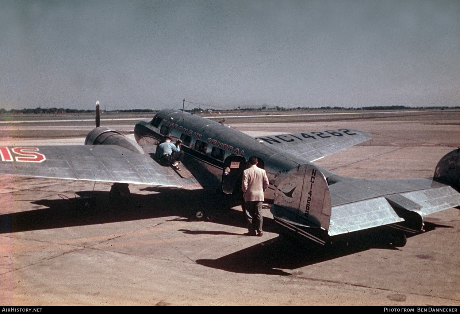 Aircraft Photo of N14262 / NC14362 | Lockheed 10-A Electra | Wisconsin Central Airlines | AirHistory.net #366041