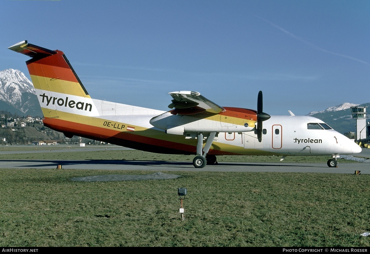 Aircraft Photo of OE-LLP | De Havilland Canada DHC-8-103 Dash 8 | Tyrolean Airways | AirHistory.net #366056