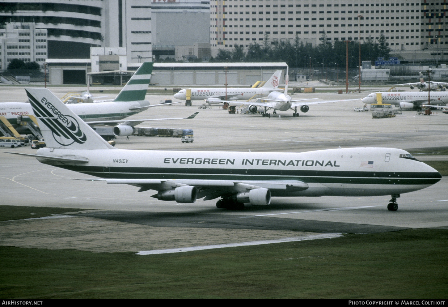 Aircraft Photo of N481EV | Boeing 747-132(SF) | Evergreen International Airlines | AirHistory.net #366063