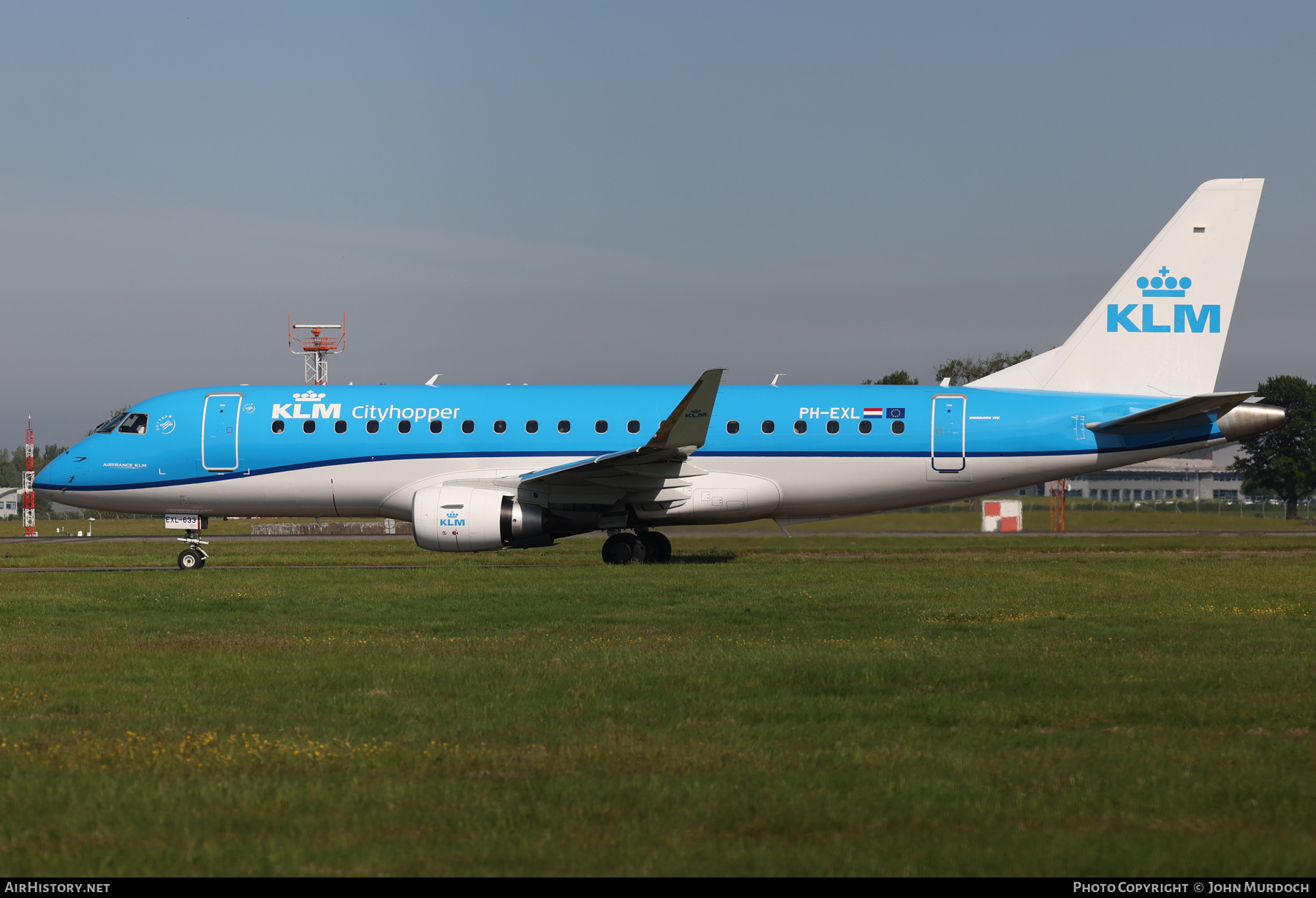 Aircraft Photo of PH-EXL | Embraer 175STD (ERJ-170-200STD) | KLM Cityhopper | AirHistory.net #366065