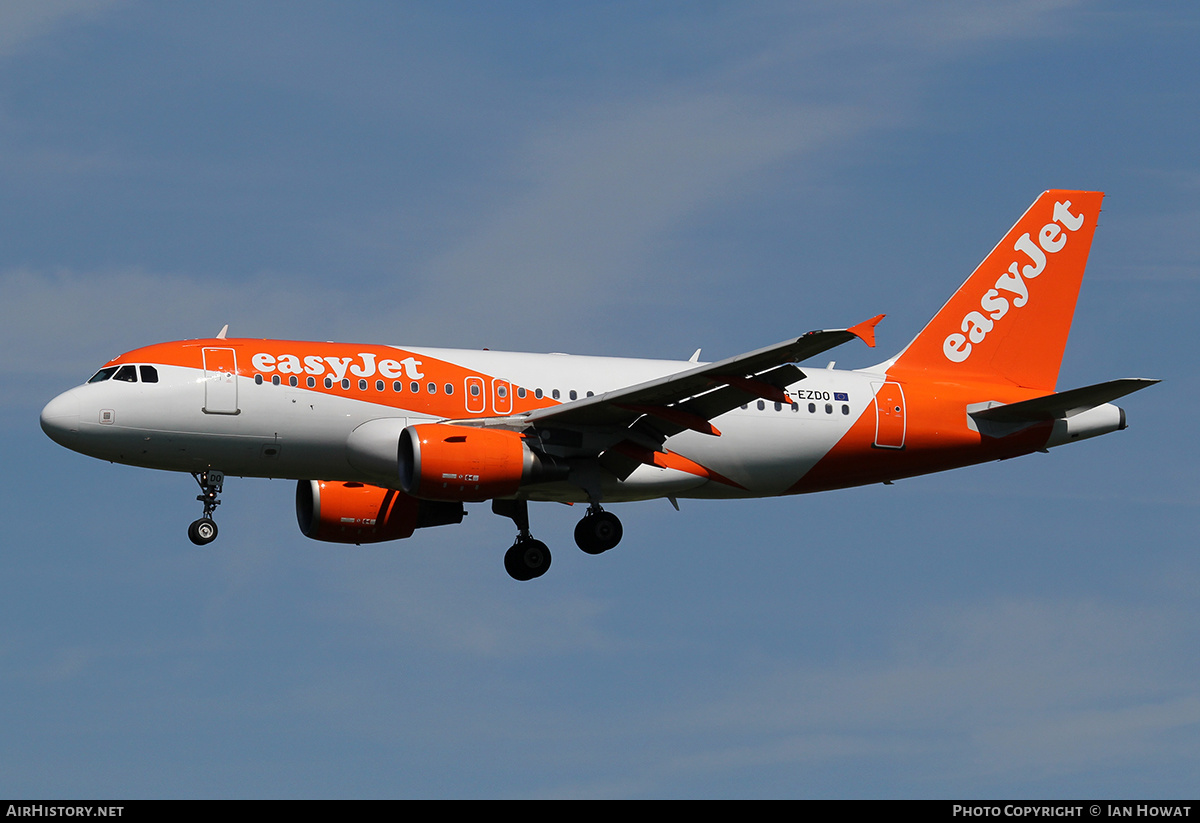 Aircraft Photo of G-EZDO | Airbus A319-111 | EasyJet | AirHistory.net #366091