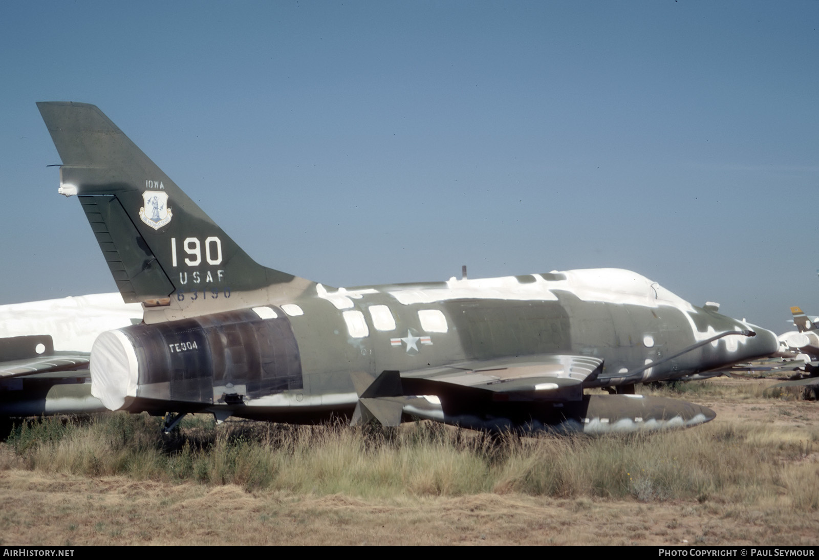 Aircraft Photo of 56-3190 / 190/63190 | North American F-100D Super Sabre | USA - Air Force | AirHistory.net #366095