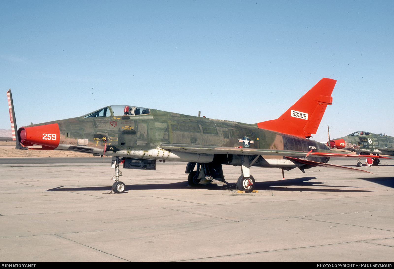 Aircraft Photo of 56-3306 / 63306 | North American QF-100D Super Sabre | USA - Air Force | AirHistory.net #366099