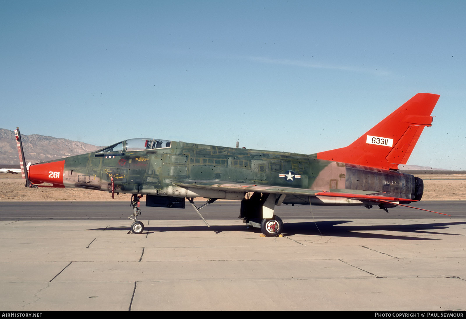 Aircraft Photo of 56-3311 / 63311 | North American QF-100D Super Sabre | USA - Air Force | AirHistory.net #366101