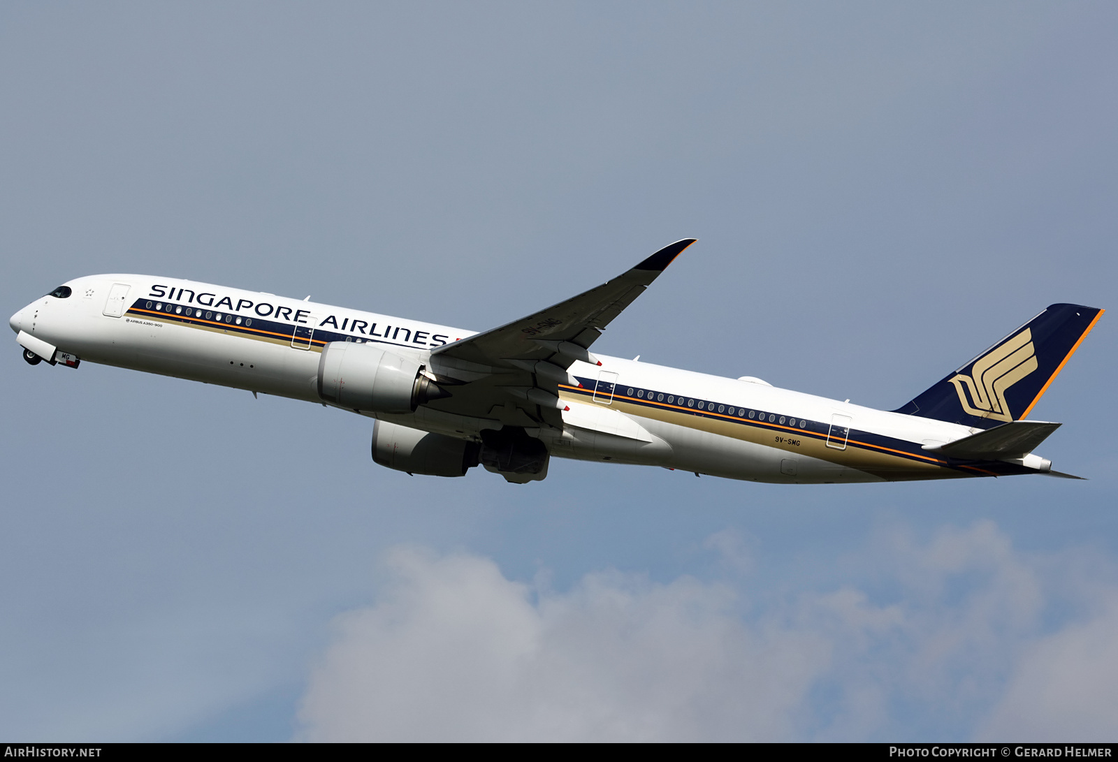 Aircraft Photo of 9V-SMG | Airbus A350-941 | Singapore Airlines | AirHistory.net #366126