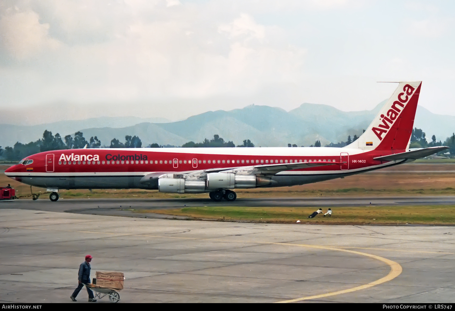 Aircraft Photo of HK-1402 | Boeing 707-359B | Avianca | AirHistory.net #366133