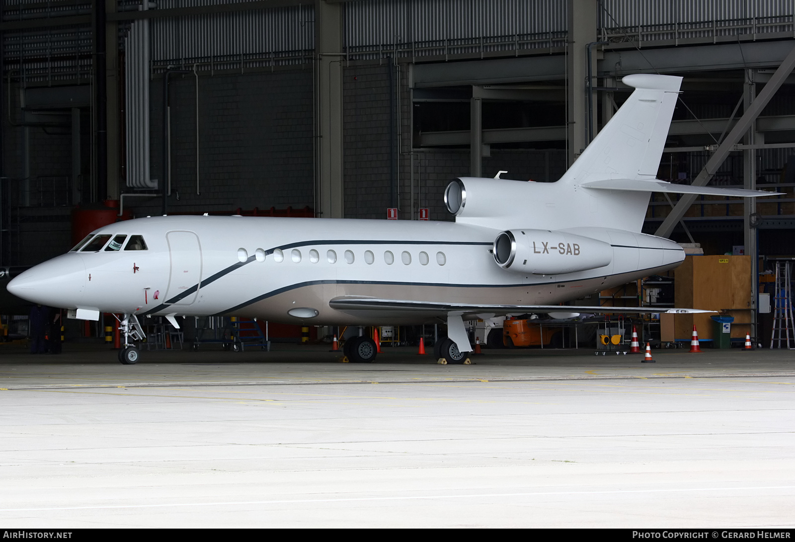 Aircraft Photo of LX-SAB | Dassault Falcon 900DX | AirHistory.net #366140