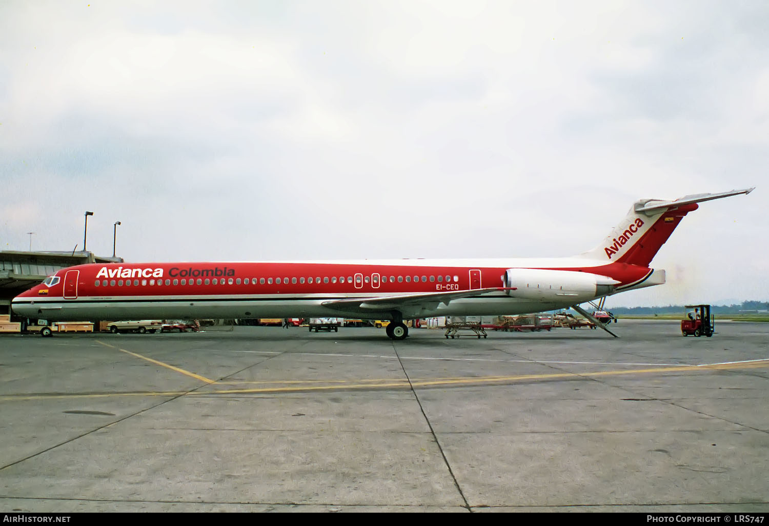 Aircraft Photo of EI-CEQ | McDonnell Douglas MD-83 (DC-9-83) | Avianca | AirHistory.net #366143