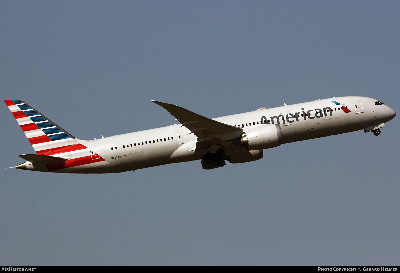 Aircraft Photo of N822AN | Boeing 787-9 Dreamliner | AirHistory.net #366144