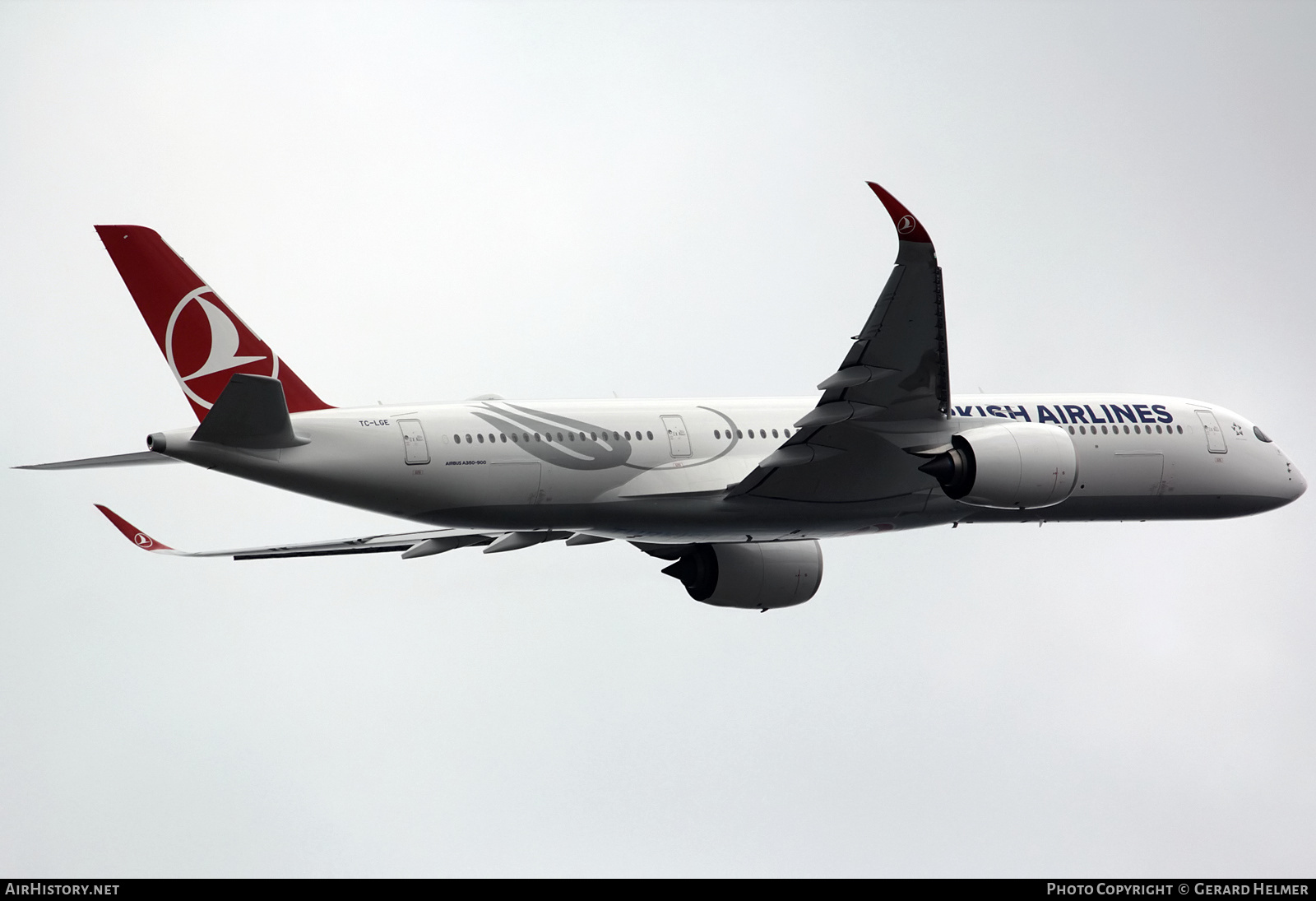 Aircraft Photo of TC-LGE | Airbus A350-941 | Turkish Airlines | AirHistory.net #366147